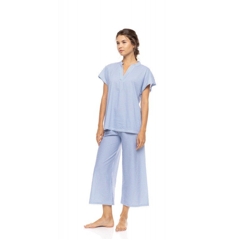 S1595 - Type - PYJAMA LONG PANTS MARINIERE- (S1595) S1595 - Type - PYJAMA LONG PANTS MARINIERE- (S1595)