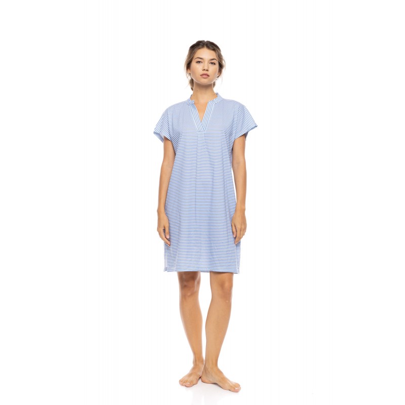 S1596 - Type - NIGHTGOWN MARINIERE- (S1596) S1596 - Type - NIGHTGOWN MARINIERE- (S1596)