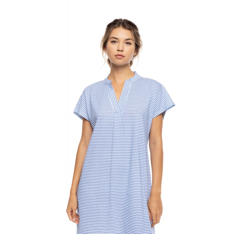 S1596 - Type - NIGHTGOWN MARINIERE- (S1596) S1596 - Type - NIGHTGOWN MARINIERE- (S1596)
