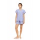 S1597 - Type - PYJAMA SHORT MARINIERE- (S1597)