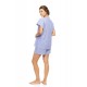 S1597 - Type - PYJAMA SHORT MARINIERE- (S1597)