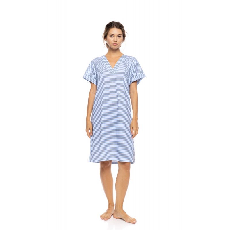 S1598 - Type - NIGHTGOWN MARINIERE- (S1598) S1598 - Type - NIGHTGOWN MARINIERE- (S1598)