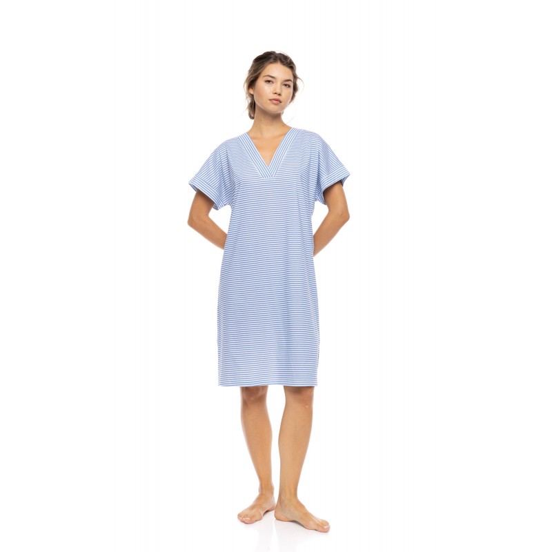 S1598 - Type - NIGHTGOWN MARINIERE- (S1598) S1598 - Type - NIGHTGOWN MARINIERE- (S1598)