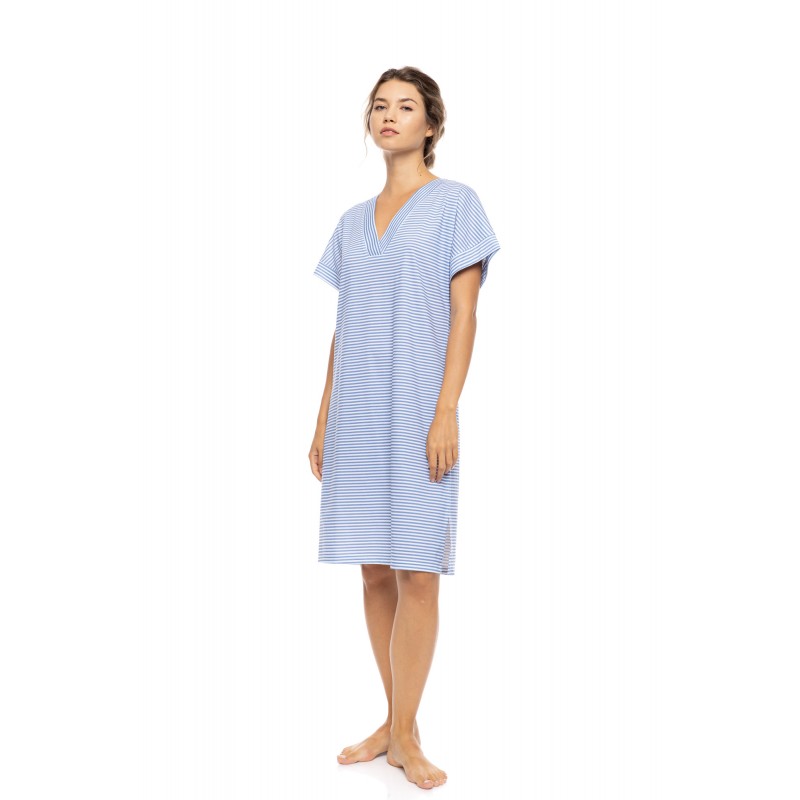 S1598 - Type - NIGHTGOWN MARINIERE- (S1598) S1598 - Type - NIGHTGOWN MARINIERE- (S1598)