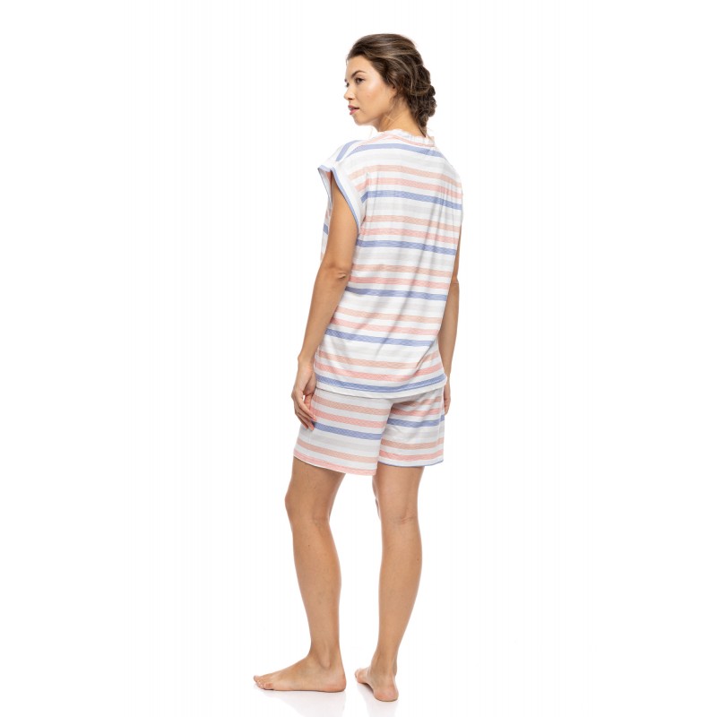 S1602 - Type - PYJAMAS SHORTS SUNSET STRIPE- (S1602) S1602 - Type - PYJAMAS SHORTS SUNSET STRIPE- (S1602)