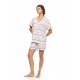 S1604 - Type - PYJAMAS SHORTS SUNSET STRIPE- (S1604)