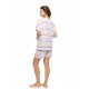 S1604 - Type - PYJAMAS SHORTS SUNSET STRIPE- (S1604)