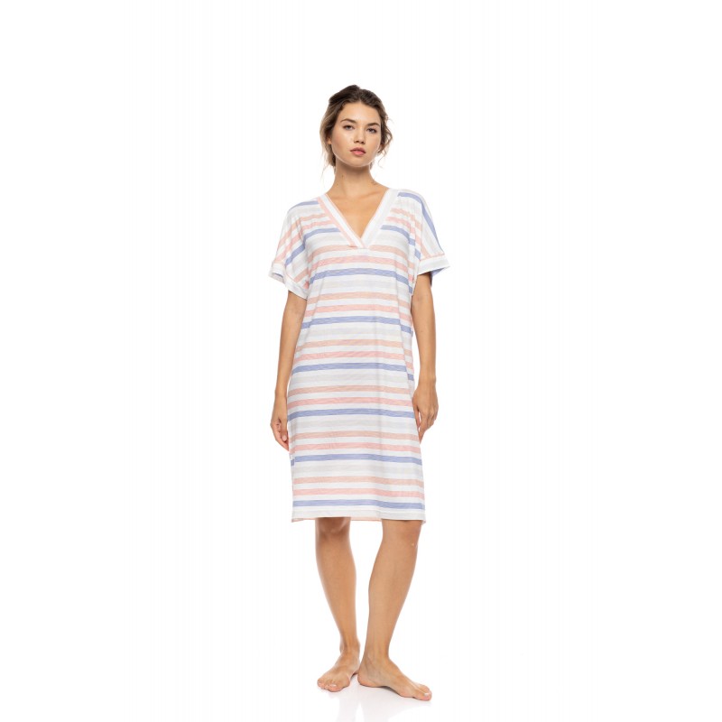 S1605 - Type - NIGHTGOWN SUNSET STRIPE- (S1605) S1605 - Type - NIGHTGOWN SUNSET STRIPE- (S1605)