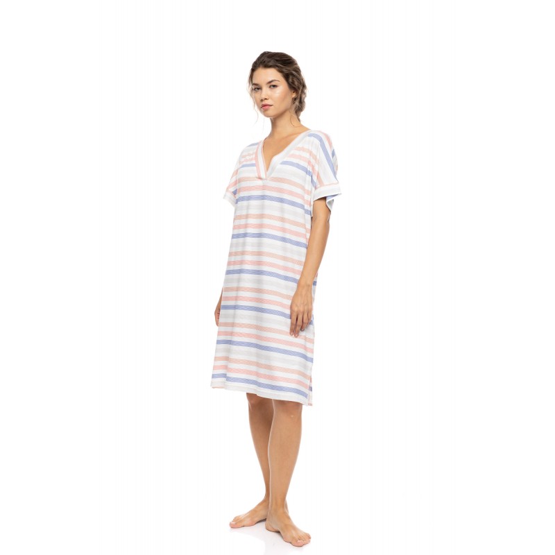 S1605 - Type - NIGHTGOWN SUNSET STRIPE- (S1605) S1605 - Type - NIGHTGOWN SUNSET STRIPE- (S1605)