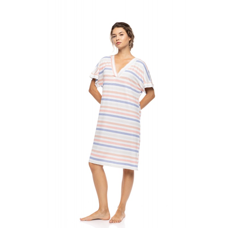 S1605 - Type - NIGHTGOWN SUNSET STRIPE- (S1605) S1605 - Type - NIGHTGOWN SUNSET STRIPE- (S1605)