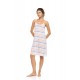 S1607 - Type - NIGHTGOWN SUNSET STRIPE- (S1607)