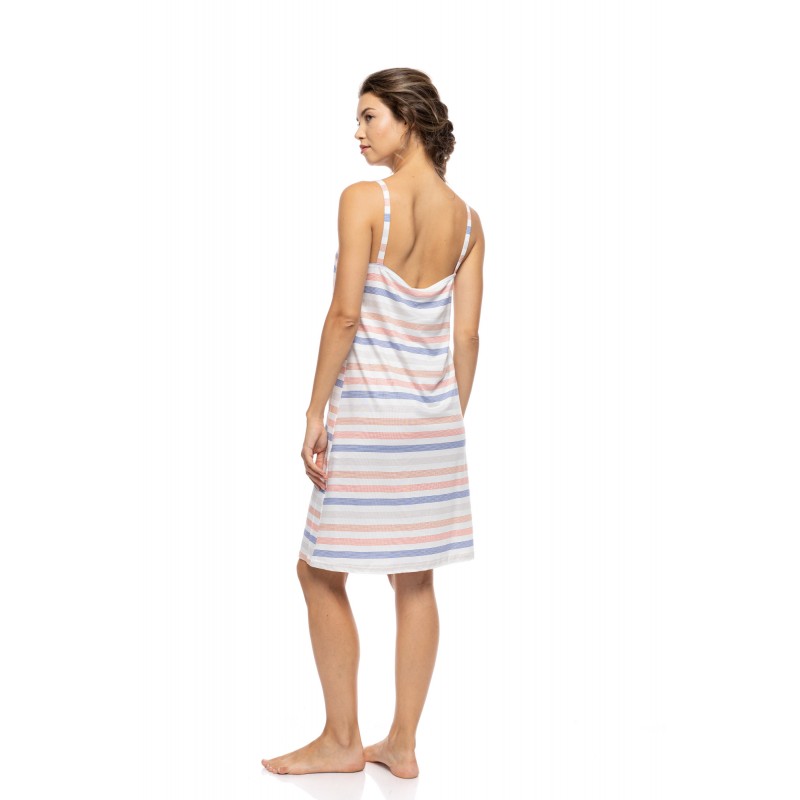 S1607 - Type - NIGHTGOWN SUNSET STRIPE- (S1607)
