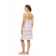 S1607 - Type - NIGHTGOWN SUNSET STRIPE- (S1607)