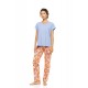 S1609 - Type - PYJAMAS LONG PANTS TROPICAL FLOWER- (S1609) S1609 - Type - PYJAMAS LONG PANTS TROPICAL FLOWER- (S1609)