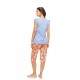 S1613 - Type - PYJAMA CAPRI TROPICAL FLOWER- (S1613) S1613 - Type - PYJAMA CAPRI TROPICAL FLOWER- (S1613)
