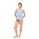 S1613 - Type - PYJAMA CAPRI TROPICAL FLOWER- (S1613) S1613 - Type - PYJAMA CAPRI TROPICAL FLOWER- (S1613)
