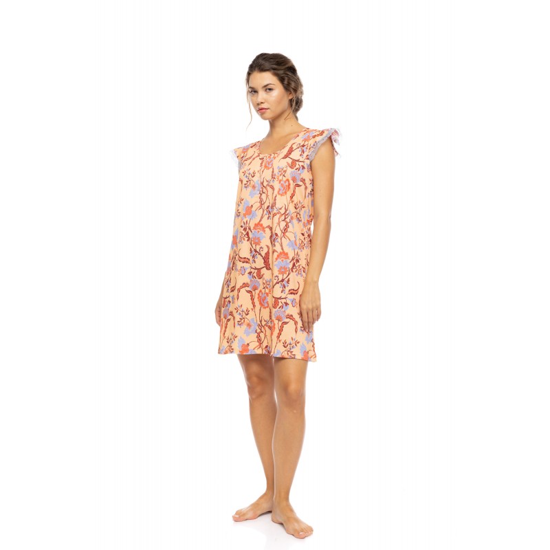 S1614 - Type - NIGHTGOWN TROPICAL FLOWER- (S1614) S1614 - Type - NIGHTGOWN TROPICAL FLOWER- (S1614)