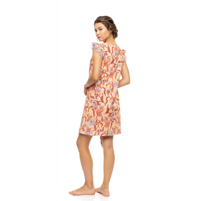 S1614 - Type - NIGHTGOWN TROPICAL FLOWER- (S1614) S1614 - Type - NIGHTGOWN TROPICAL FLOWER- (S1614)
