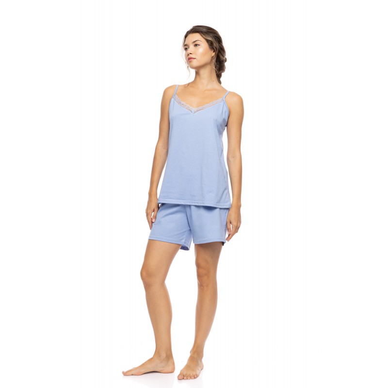 S1615 - Blue Cloud - BABYDOLL PASTEL SOLID- (S1615)