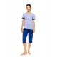 S1619 - Type - PYJAMA CAPRI SUMMER DAISY- (S1619) S1619 - Type - PYJAMA CAPRI SUMMER DAISY- (S1619)
