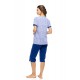 S1619 - Type - PYJAMA CAPRI SUMMER DAISY- (S1619) S1619 - Type - PYJAMA CAPRI SUMMER DAISY- (S1619)