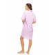 S1627 - Blue Cloud - NIGHTGOWN BUTTONED DUO STRIPE- (S1627) S1627 - Blue Cloud - NIGHTGOWN BUTTONED DUO STRIPE- (S1627)