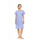 S1629 - Blue Cloud - NIGHTGOWN DUO STRIPE- (S1629) S1629 - Blue Cloud - NIGHTGOWN DUO STRIPE- (S1629)