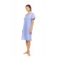 S1629 - Blue Cloud - NIGHTGOWN DUO STRIPE- (S1629) S1629 - Blue Cloud - NIGHTGOWN DUO STRIPE- (S1629)