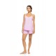 S1630 - Baby Pink - BABYDOLL DUO STRIPE- (S1630)