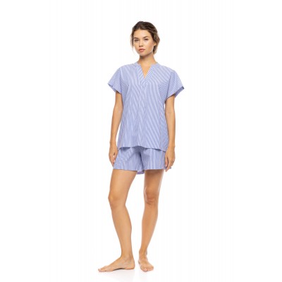 S1635 - Type - PYJAMA SHORTS MARINA STRIPE- (S1635)