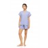 S1635 - Type - PYJAMA SHORTS MARINA STRIPE- (S1635)