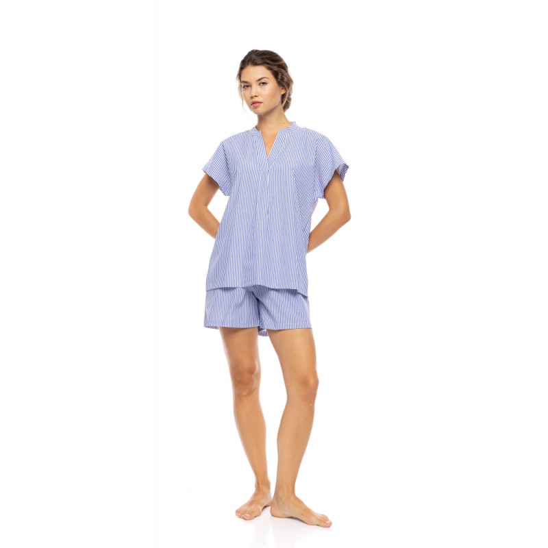 S1635 - Type - PYJAMA SHORTS MARINA STRIPE- (S1635) S1635 - Type - PYJAMA SHORTS MARINA STRIPE- (S1635)