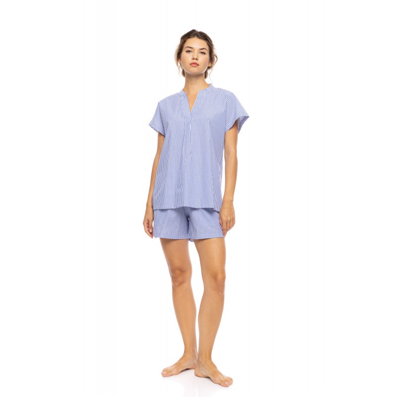 S1635 - Type - PYJAMA SHORTS MARINA STRIPE- (S1635) S1635 - Type - PYJAMA SHORTS MARINA STRIPE- (S1635)