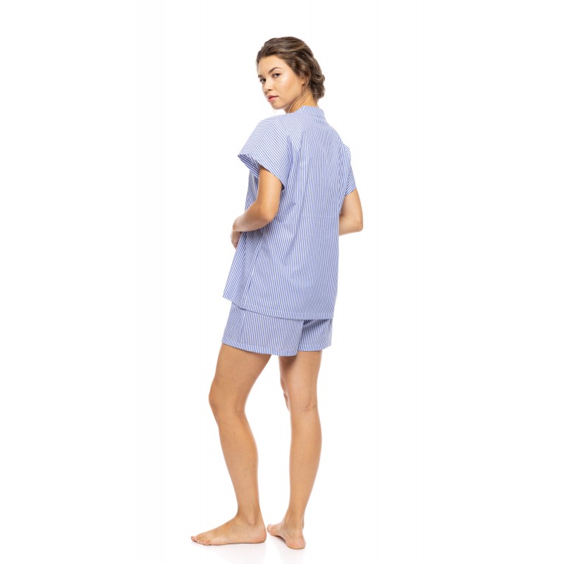 S1635 - Type - PYJAMA SHORTS MARINA STRIPE- (S1635) S1635 - Type - PYJAMA SHORTS MARINA STRIPE- (S1635)