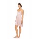 S1640 - Peach Pink - NIGHTGOWN SATIN PURE CHIC- (S1640)