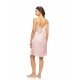 S1640 - Peach Pink - NIGHTGOWN SATIN PURE CHIC- (S1640)