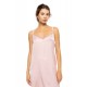 S1640 - Peach Pink - NIGHTGOWN SATIN PURE CHIC- (S1640)