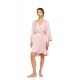 S1642 - Peach Pink - ROBE SATIN PURE CHIC- (S1642)