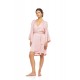 S1642 - Peach Pink - ROBE SATIN PURE CHIC- (S1642)