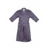S373 - Blue - ROBE FLORAL- (S373)