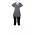S422 - Type - PYJAMA BLACK STRIPE- (S422)