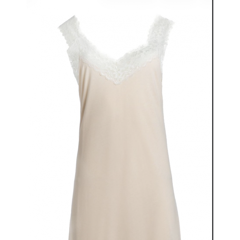 S481 - White - NIGHTGOWN LACE- (S481) S481 - White - NIGHTGOWN LACE- (S481)