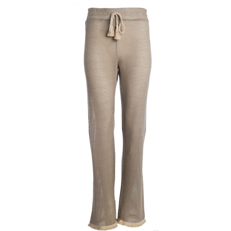 S569 - Type - BEACHWEAR PANTS SAND LUREX- (S569) S569 - Type - BEACHWEAR PANTS SAND LUREX- (S569)