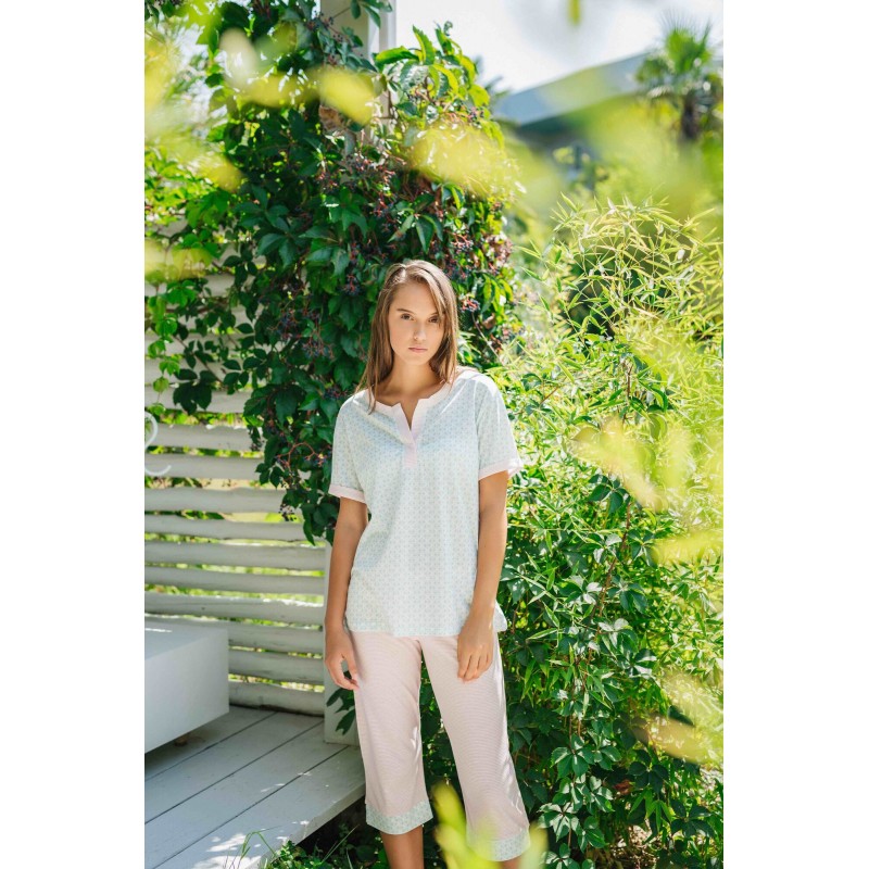 S594 - Type - PIJAMA CAPRI SUMMMER LOVE- (S594) S594 - Type - PIJAMA CAPRI SUMMMER LOVE- (S594)