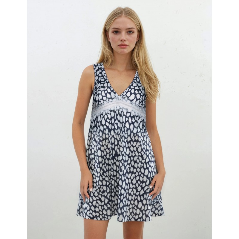 S603 - Type - NIGHTGOWN LEOPARD- (S603)