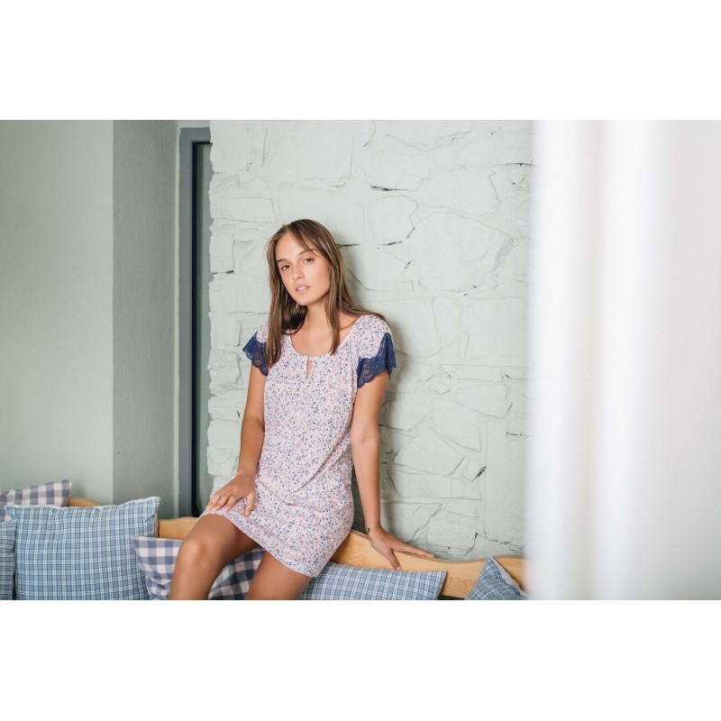 S609 - Type - NIGHTGOWN PETITE FLOWER- (S609) S609 - Type - NIGHTGOWN PETITE FLOWER- (S609)