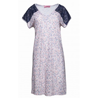 S615 - Type - NIGHTGOWN PETITE FLOWER- (S615)
