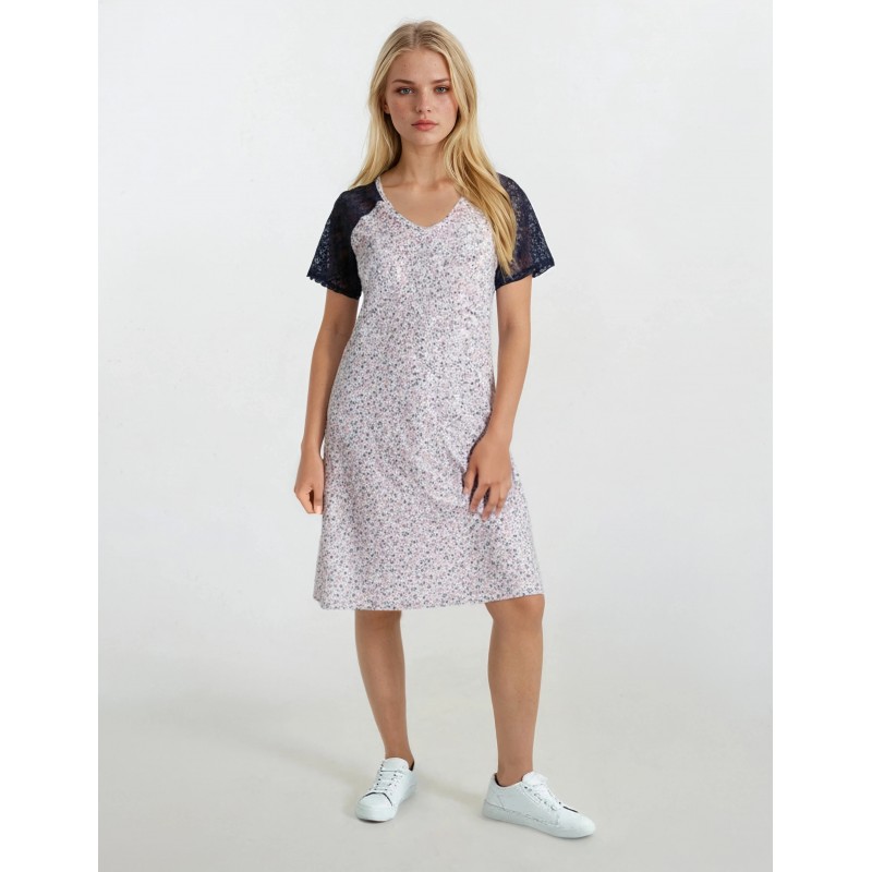 S615 - Type - NIGHTGOWN PETITE FLOWER- (S615) S615 - Type - NIGHTGOWN PETITE FLOWER- (S615)