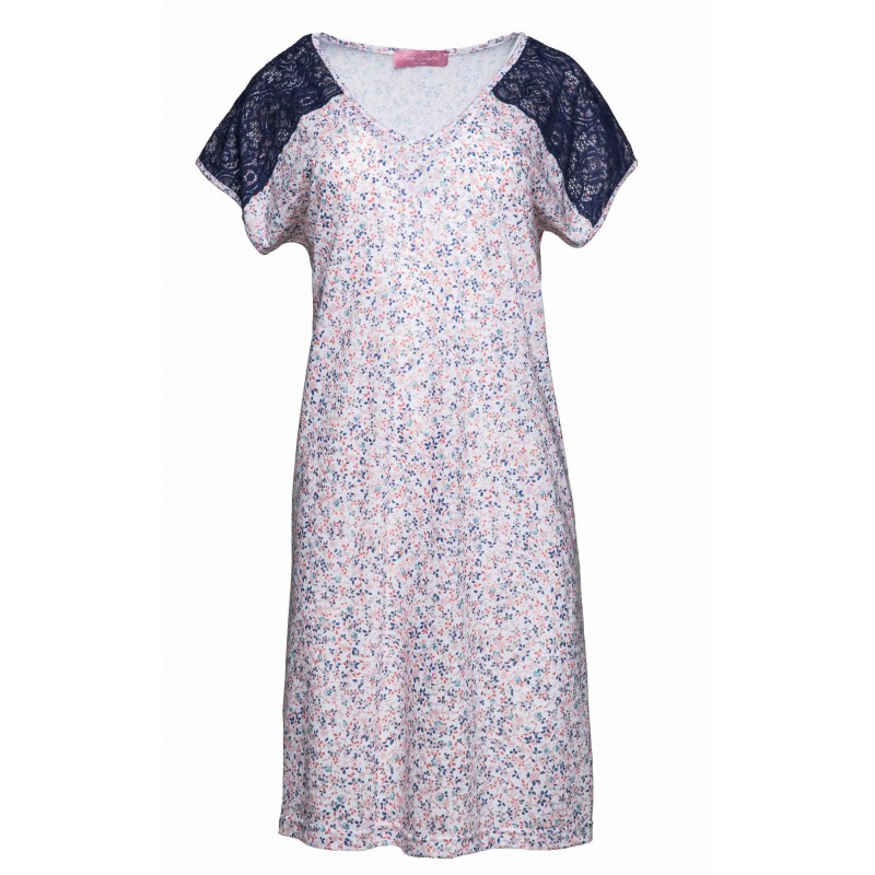 S615 - Type - NIGHTGOWN PETITE FLOWER- (S615) S615 - Type - NIGHTGOWN PETITE FLOWER- (S615)