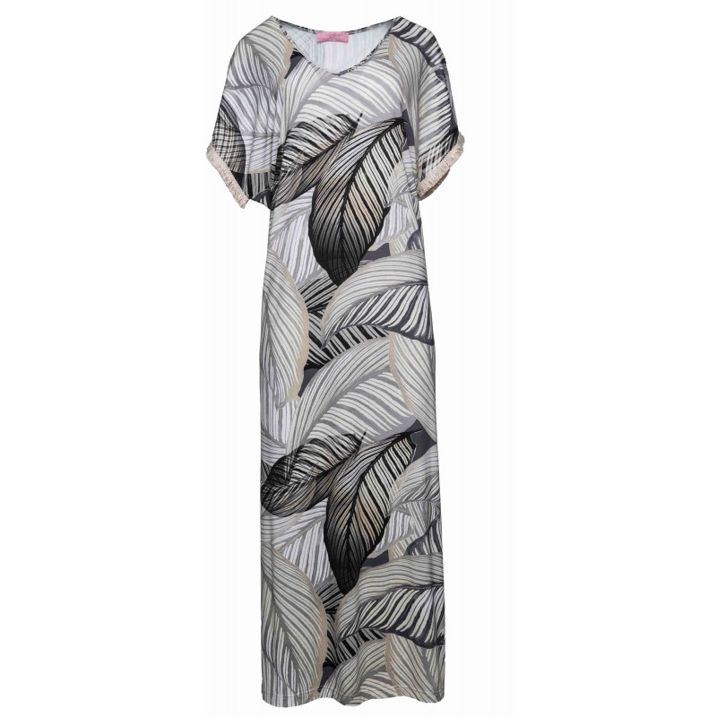 S637 - Oil Green - BEACHDRESS HAVANERA LONG- (S637) S637 - Oil Green - BEACHDRESS HAVANERA LONG- (S637)